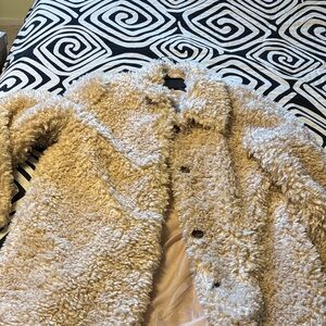 Lulu's Cozy Cream Teddy Jacket